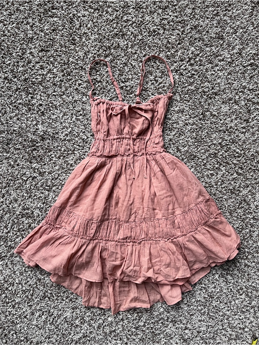 Free People Taking Sides Mini Dress - Tuscany